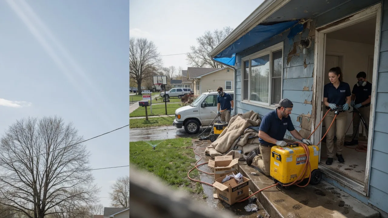 Basement Flood Cleanup in Marysville, KS near me